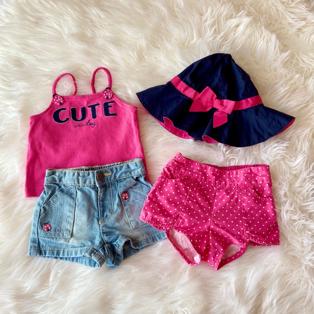 Gymboree “Cape Cod Cutie” 4 Piece Set 12-18M